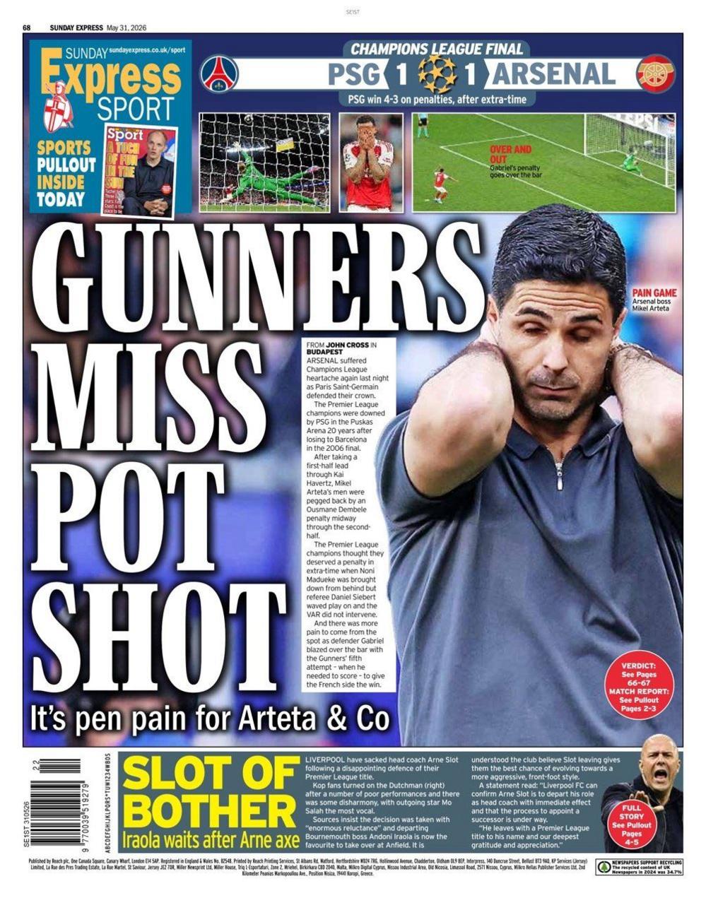 Express back page