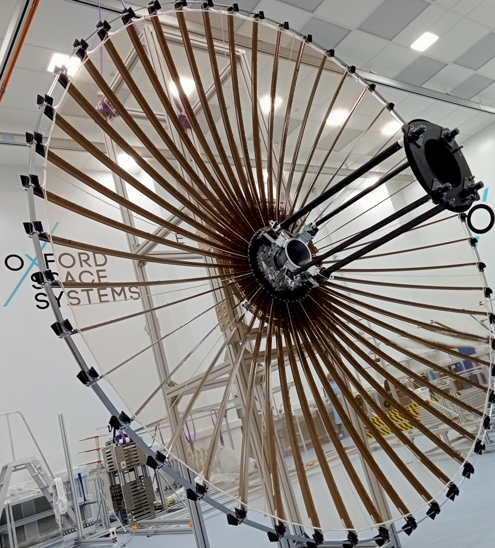 Prototype radar antenna 