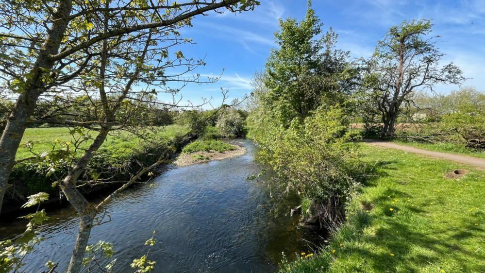 A general view of the River Erewash, near Stapleford.