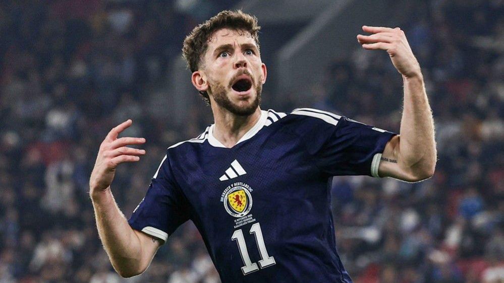 Scotland midfielder Ryan Christie