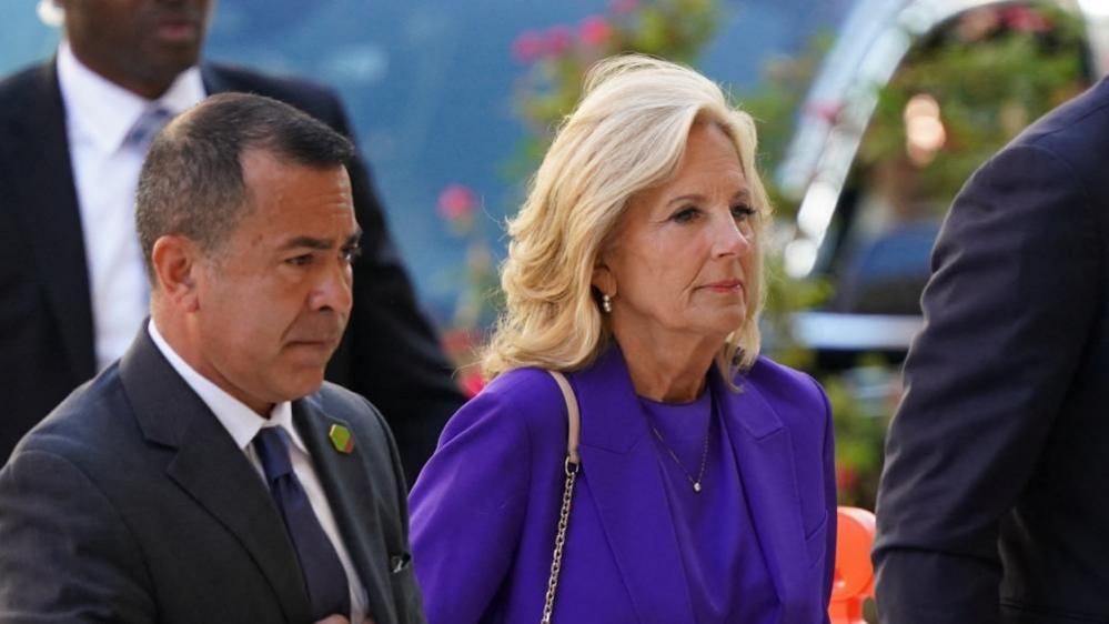 First Lady Jill Biden arrives at the federal court on the opening day of trial of Hunter Biden