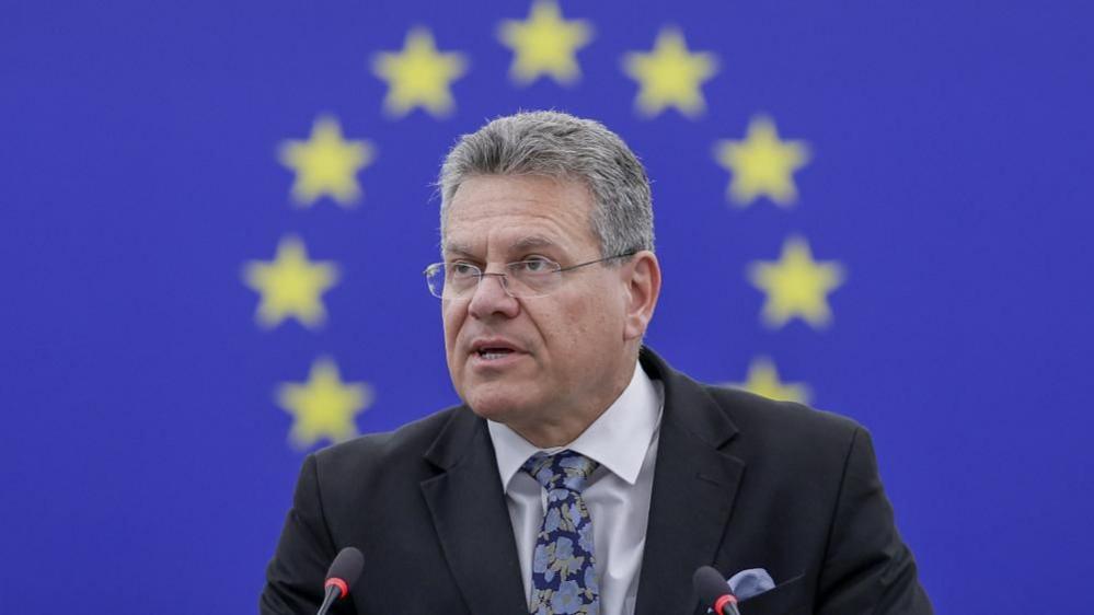 EU Trade Commissioner Maroš Šefčovič. Photo: 6 May 2025