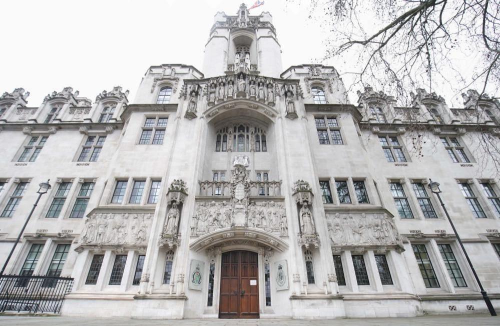 The Supreme Court building in London
