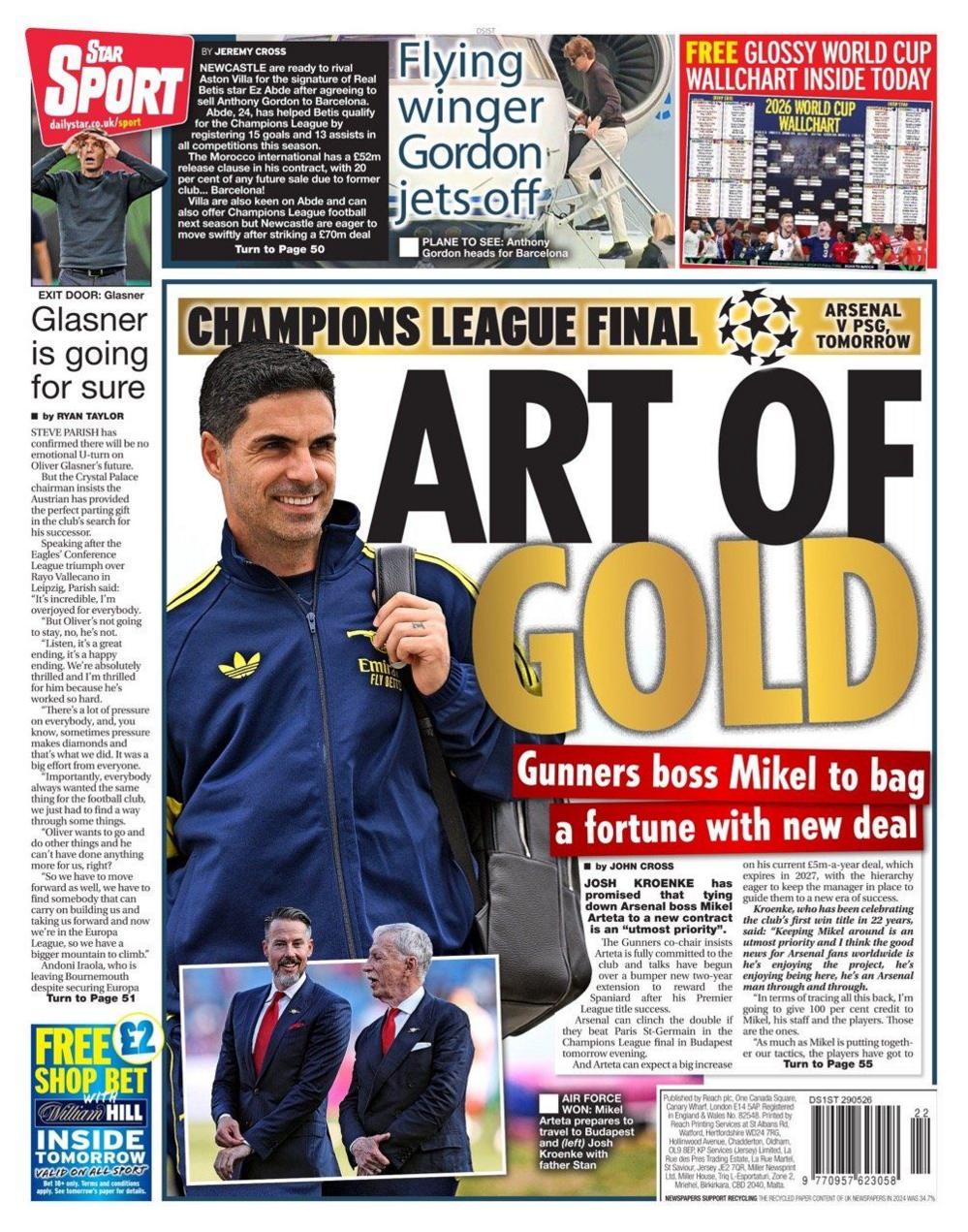Star back page