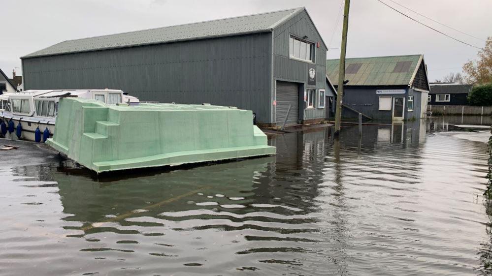 Flooding at Potter Heigham