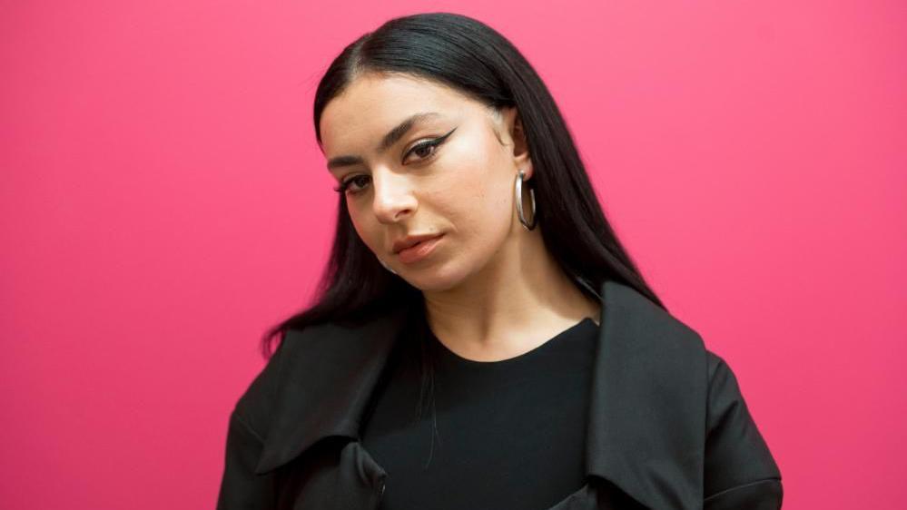 Charli XCX photographed for BBC Radio 1’s Future Sounds with Clara Amfo on Thursday 8th December 2022