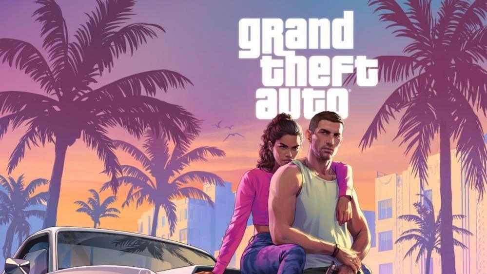 Delwedd o'r gêm newydd Grand Theft Auto
