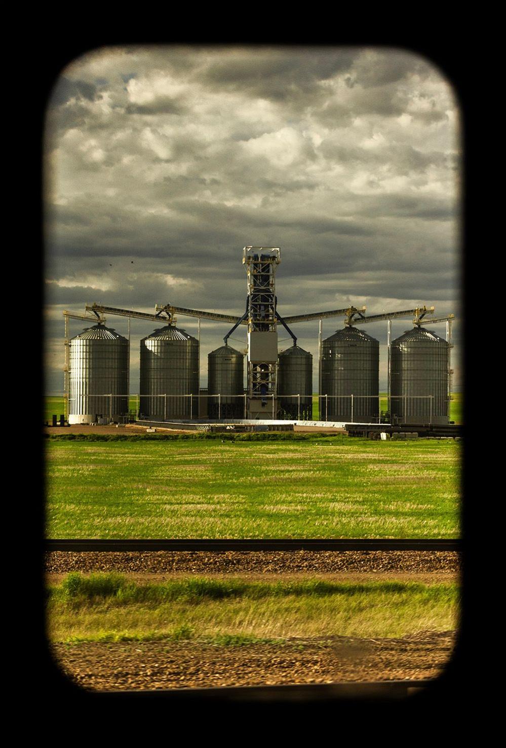 Grain silos