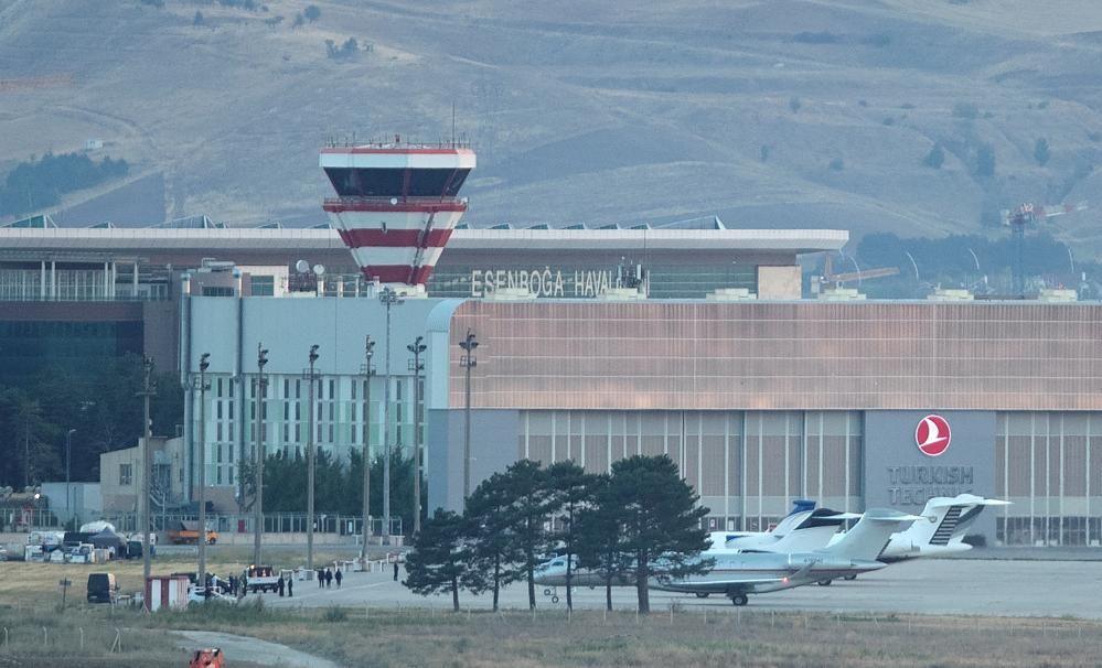 Planes at an airport