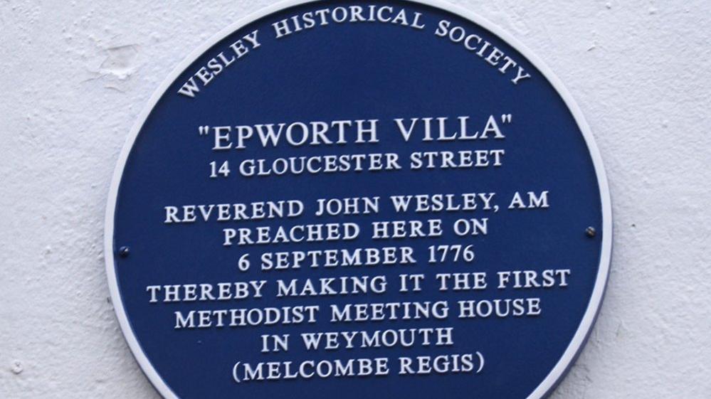 Blue plaque for Epworth Villa