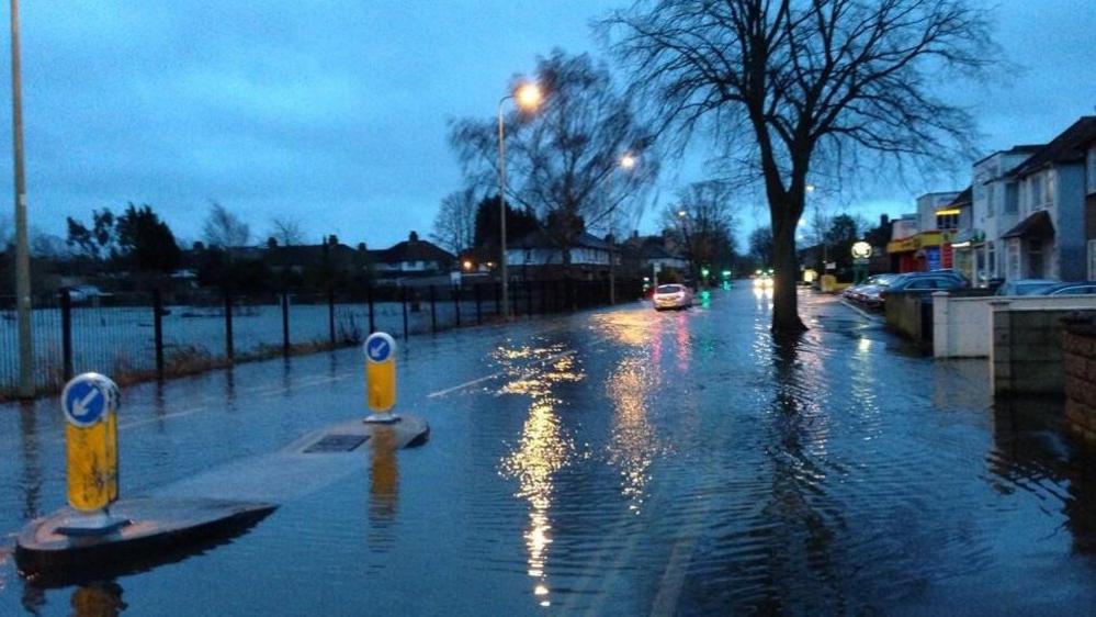 Flooding on Abingdon Road