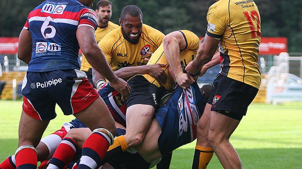 Cornish Pirates against Doncaster