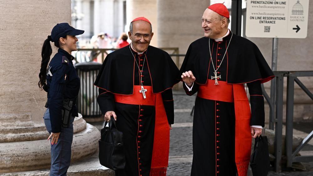 Cardinals from across the world gather in the Vatican to elect new pope 