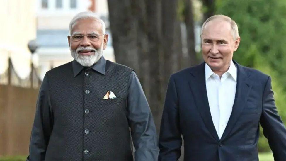 روسی صدر پوتن، نریندر مودی