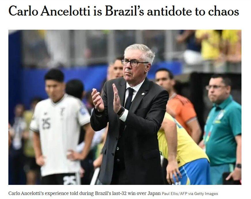 Imagem de manchete de uma an&aacute;lise no The New York Times