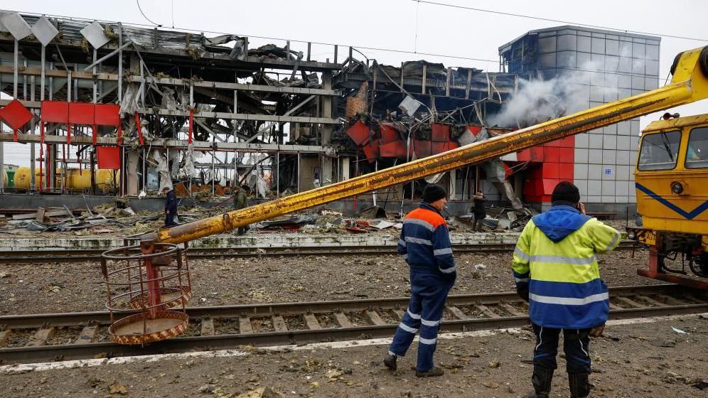 US says progress made at talks with Ukraine as Russia attacks infrastructure