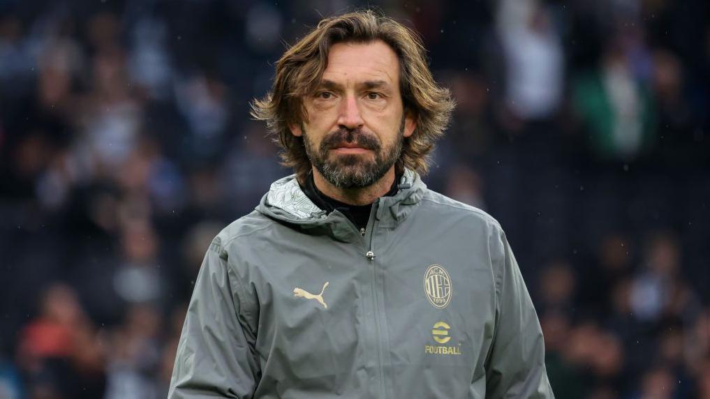 Pirlo out of Italy football top job after backlash over Russian betting firm links