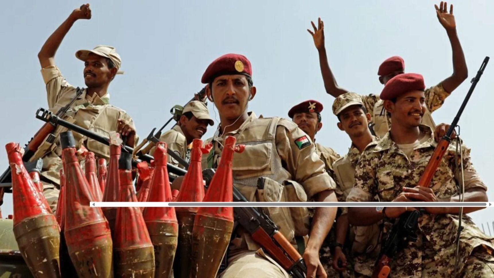 عناصر من قوات الدعم السريع