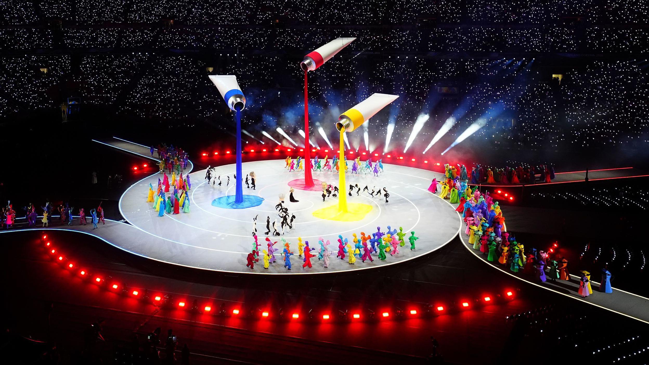 Winter Olympics: Watch as athletes parade at opening ceremony