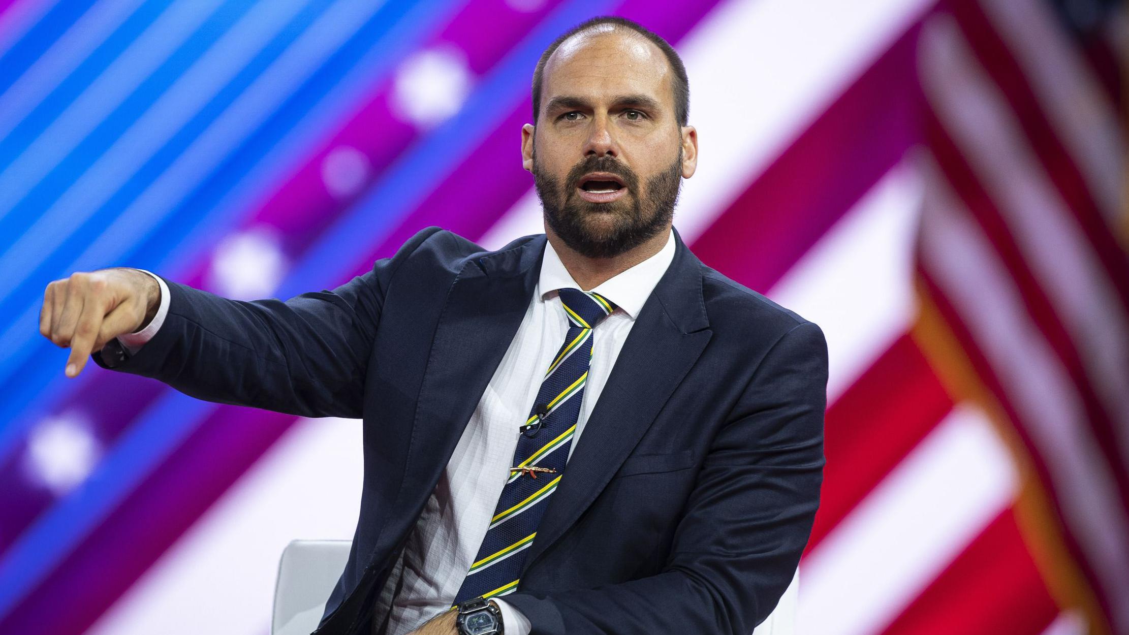 Eduardo Bolsonaro.