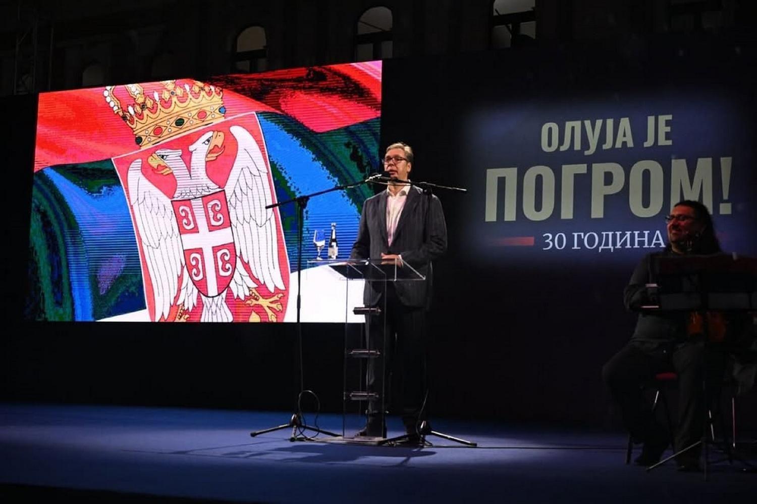 Vlasti u Beogradu Oluju nazivaju „etničkim čišćenjem i pogromom".