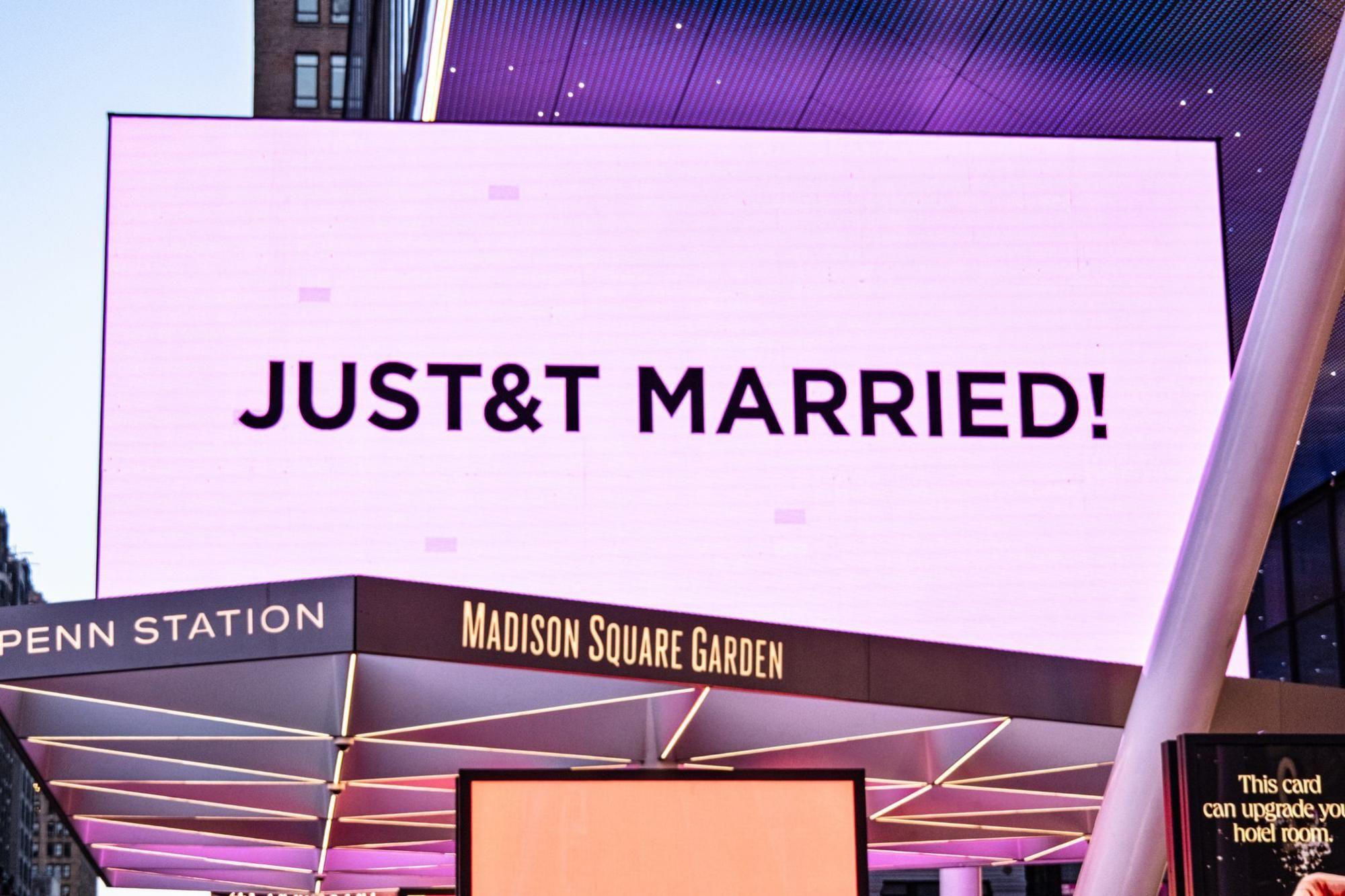 Taylor Swift and Travis Kelce wed in NYC in ceremony officiated by Adam Sandler