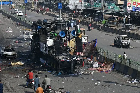 ٹی ایل پی احتجاج 