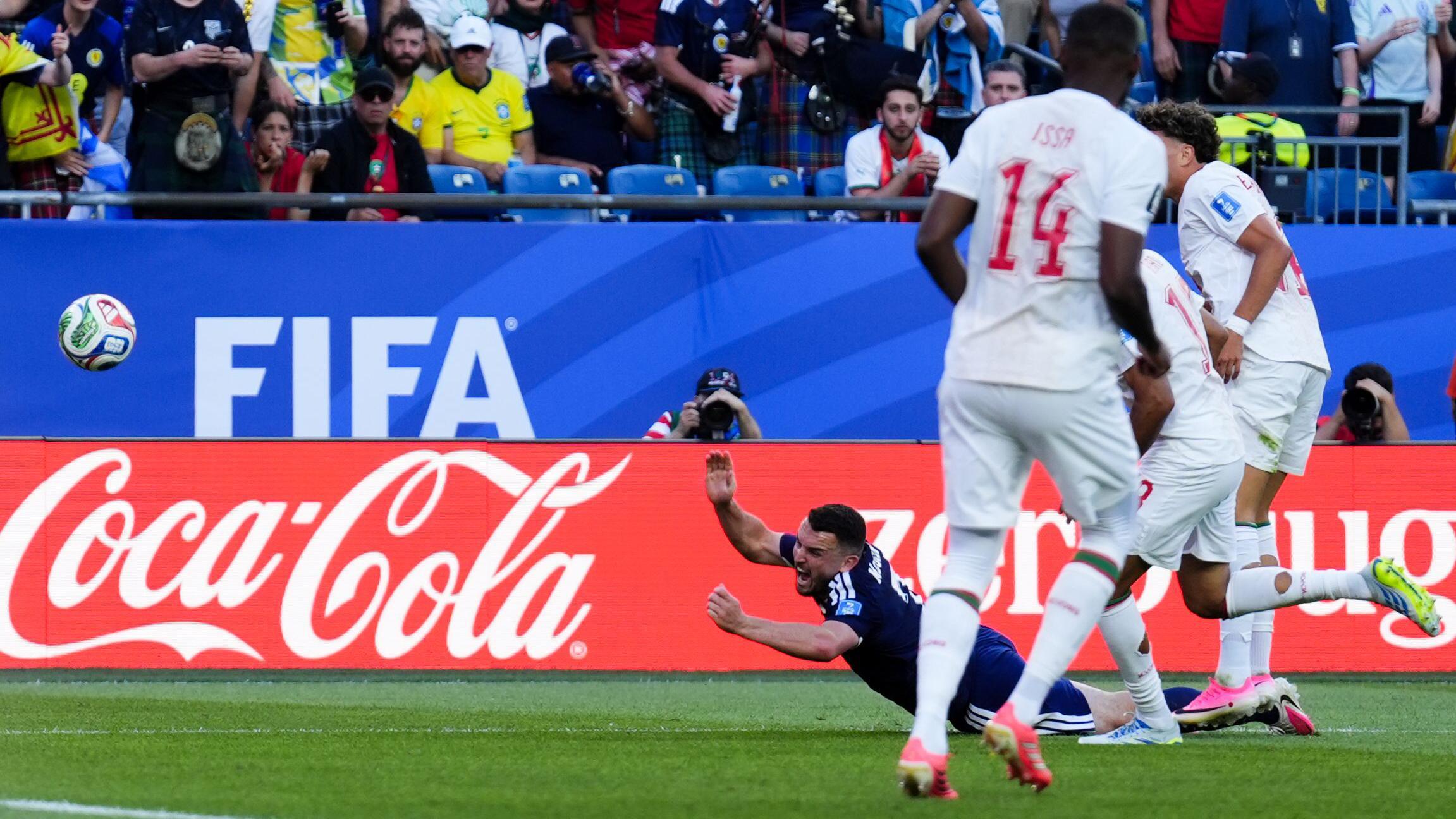 Morocco hit bar in search for second goal after Scotland denied penalty