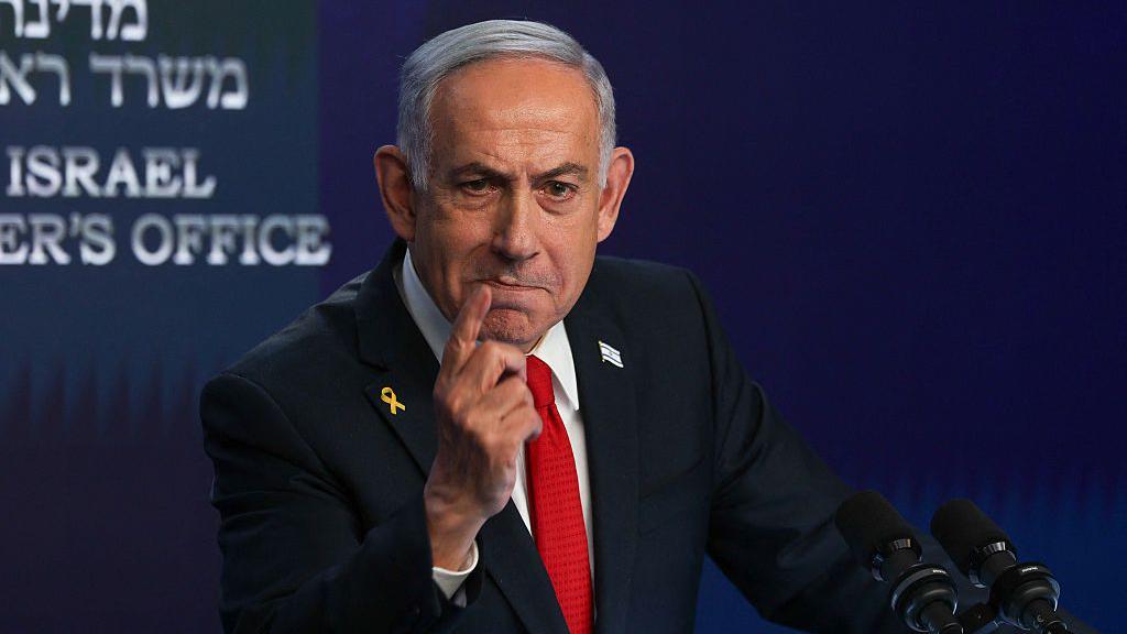 Benjamin Netanyahu.