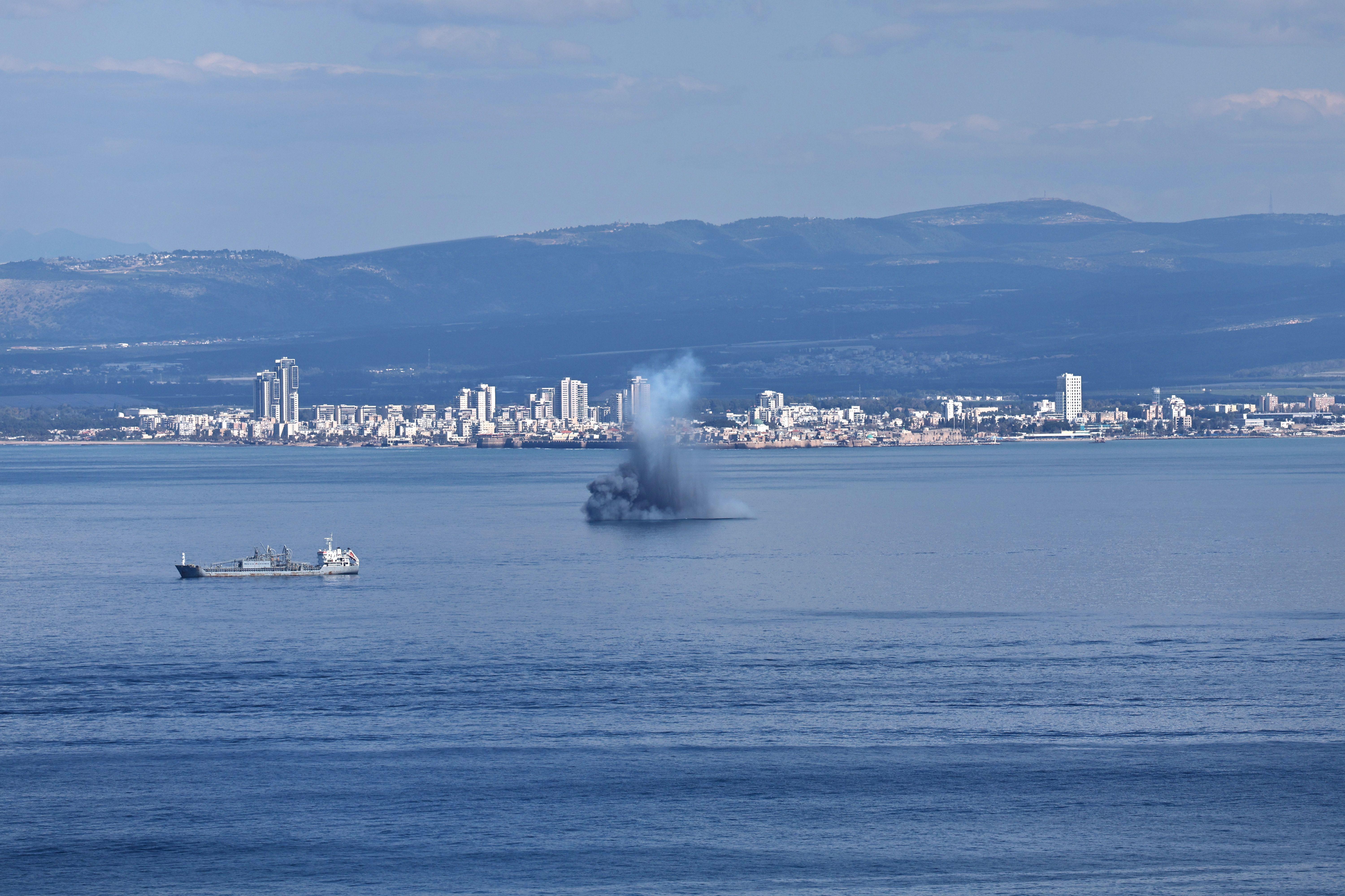 Iranski projektil je upao u Sredozemno more nadomak izraelskog grada Haifa