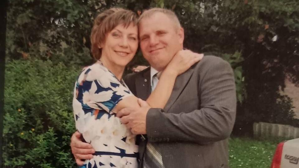 Tetiana y Vasyl Antonenko viven en Slavutych desde hace más de 30 años.