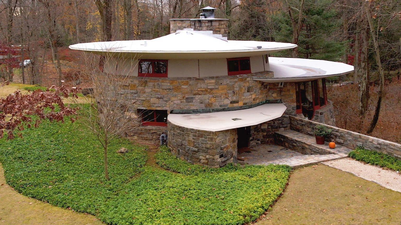 La casa de Roland Reisley, en Pleasantville, estado de Nueva York. 
