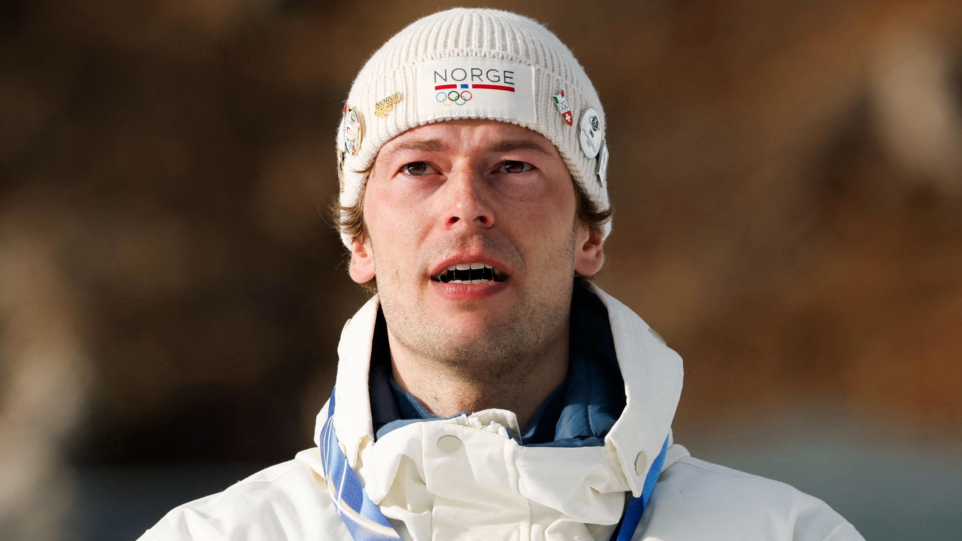 Laegreid wins bronze then confesses to affair on TV