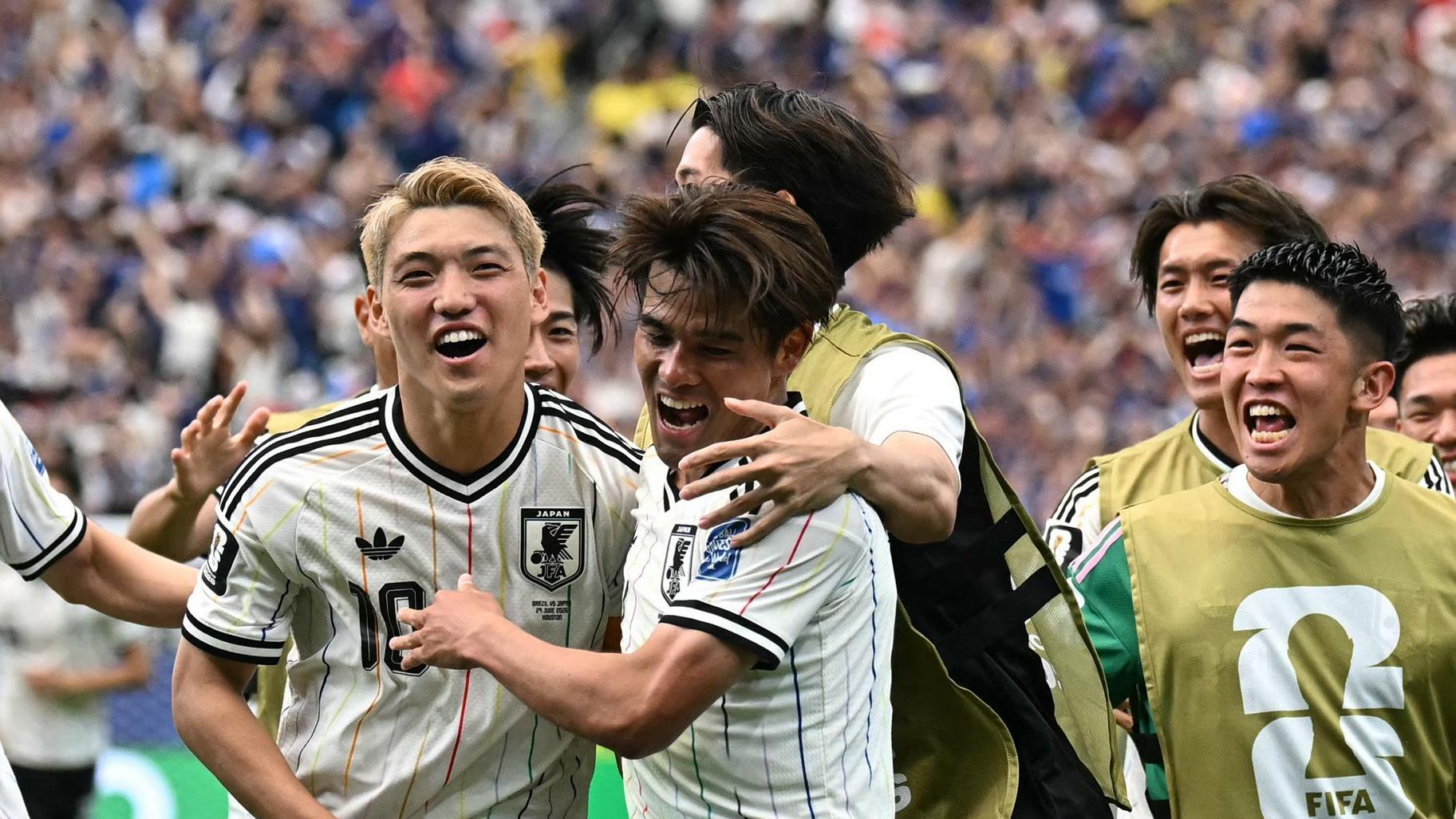 Brilliant Sano strike stuns Brazil as Japan lead in World Cup
