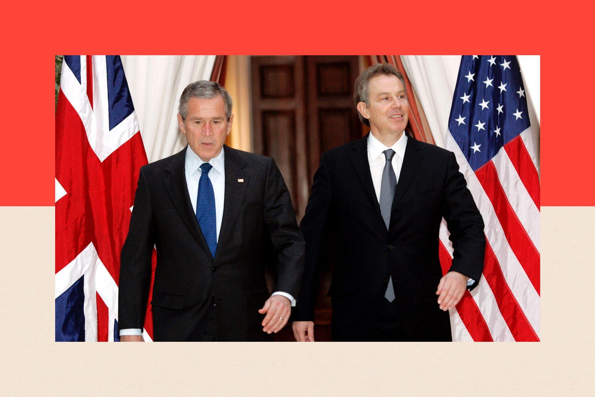 조지 부시와 토니 블레어