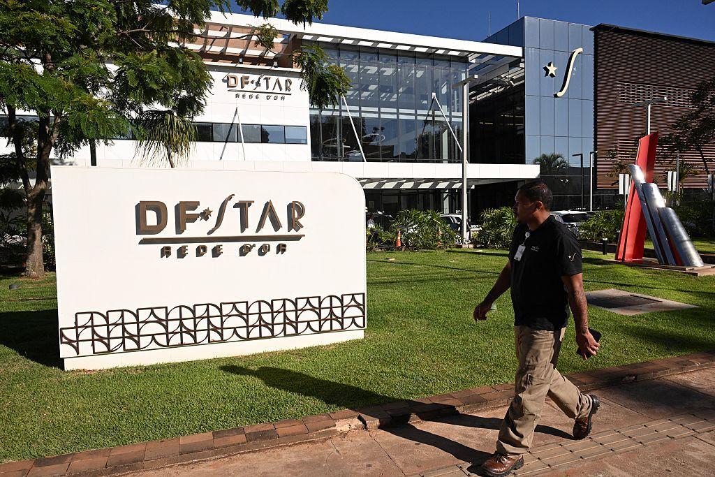 Fachada do hospital DF Star em Bras&iacute;lia, em dezembro de 2025.