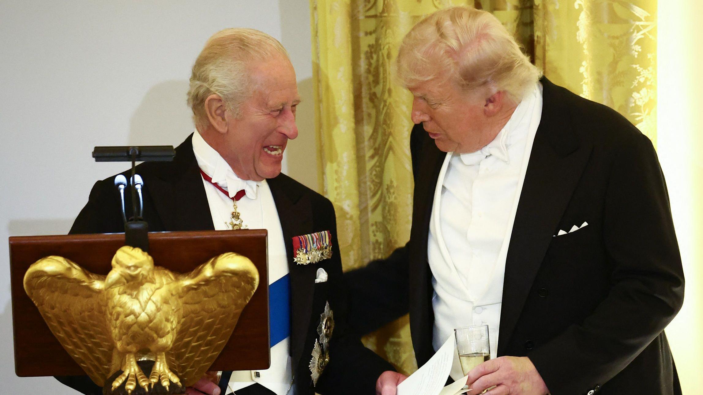 King hails importance of alliances with US in 'contested world' at White House state dinner