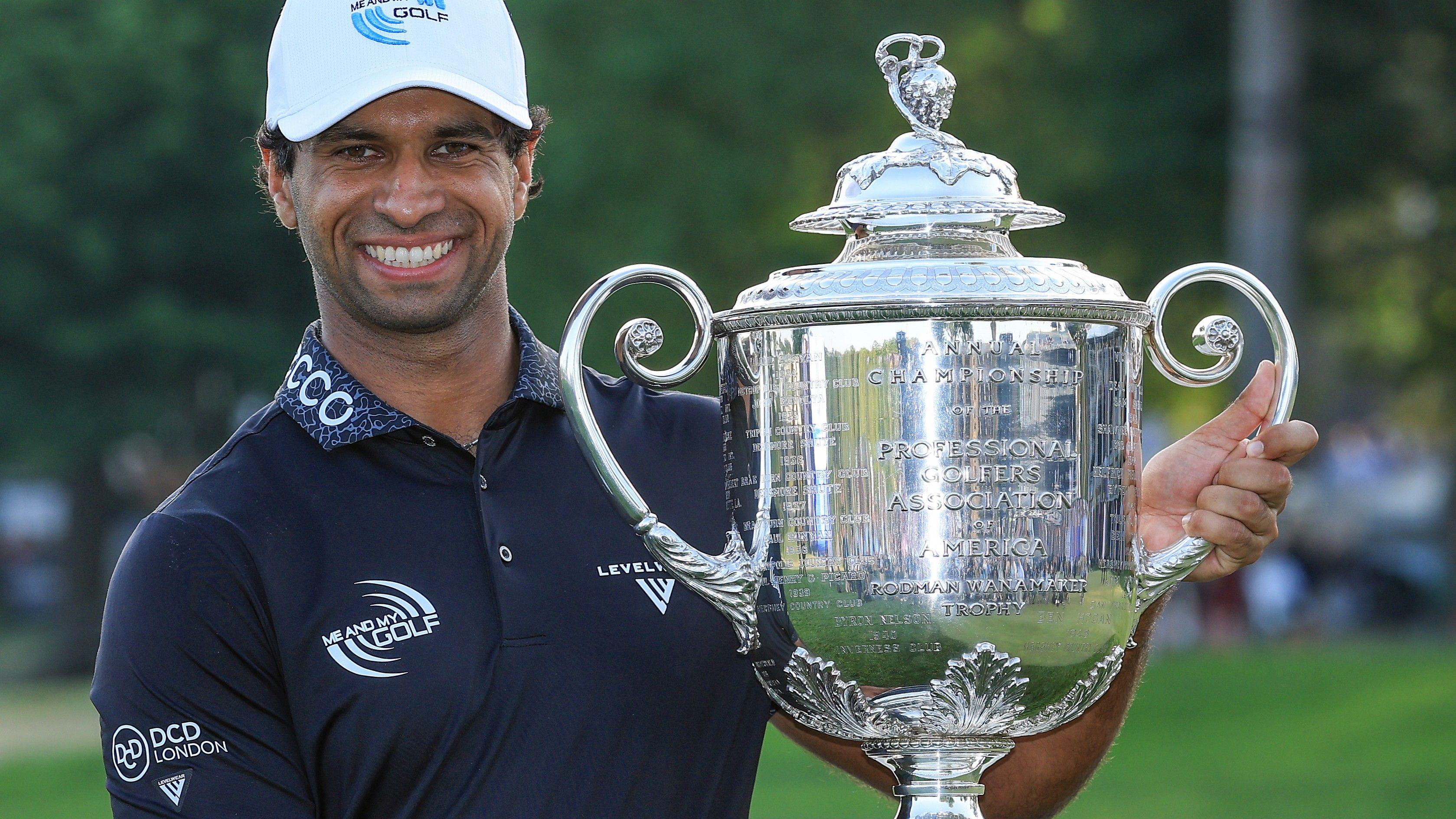 Two gloves, one major - Englands Rai wins US PGA title