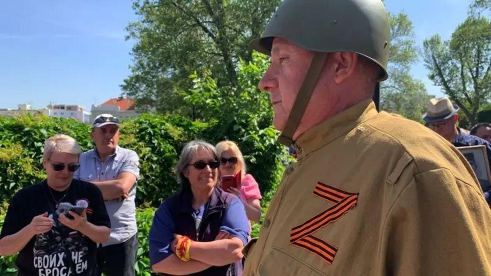Besmrtni puk i slovo Z na reveru