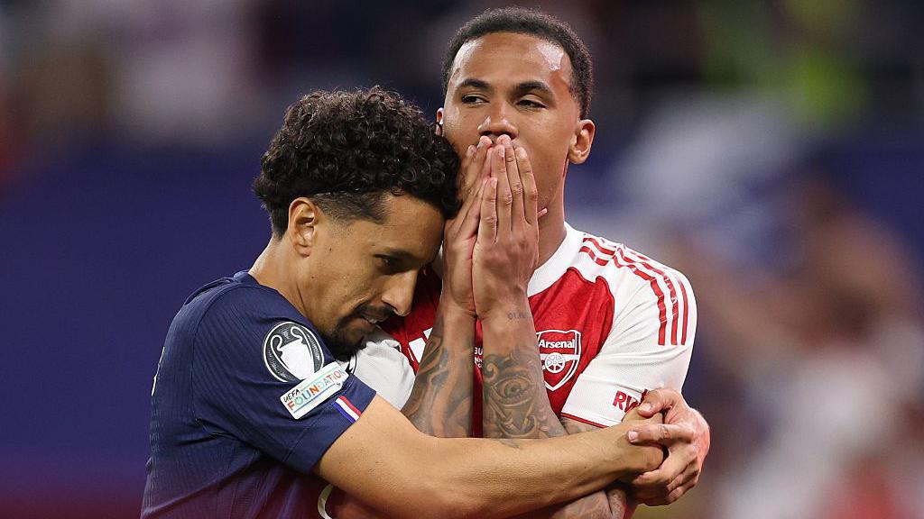Champions League final: Gabriel misses as PSG beat Arsenal in shootout