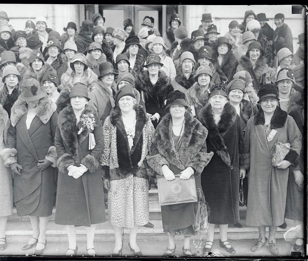 Una reunión de mujeres pacifistas en Washington DC