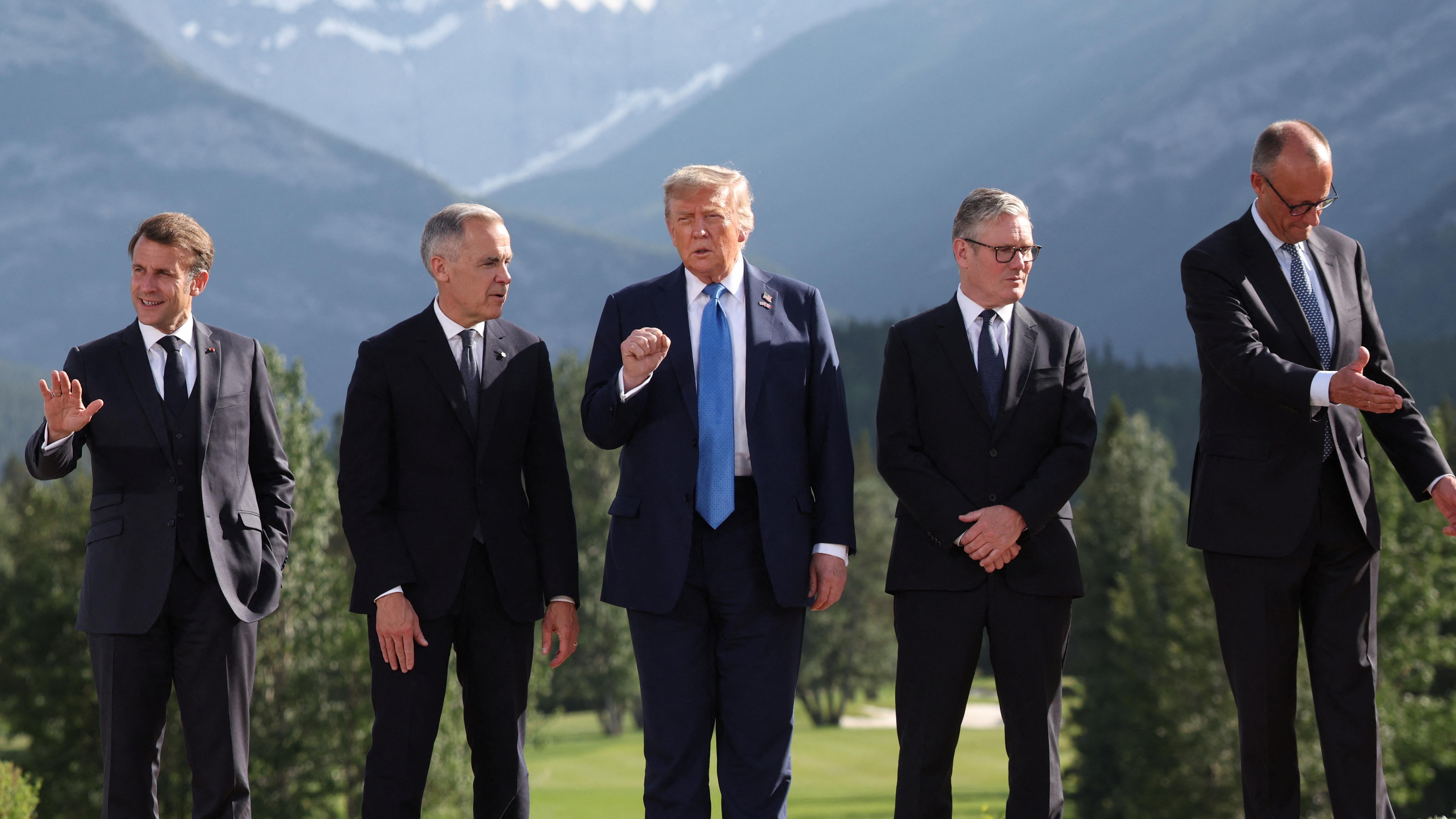 Trump to cut short G7 visit, citing Middle East, after signing deal with Starmer