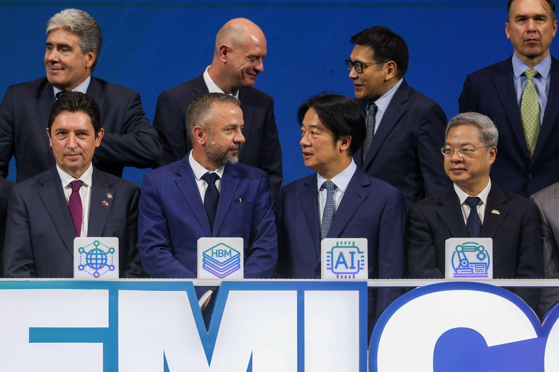 2025年9月9日，台灣總統賴清德在台北出席「晶鏈高峰論壇」