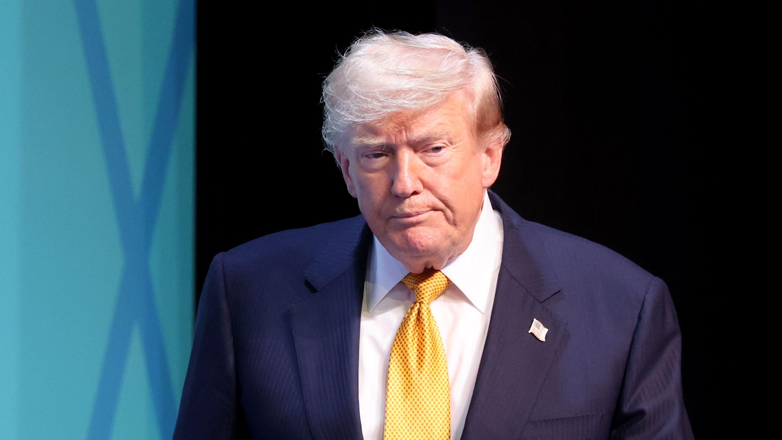 El presidente de EE.UU., Donald Trump. 