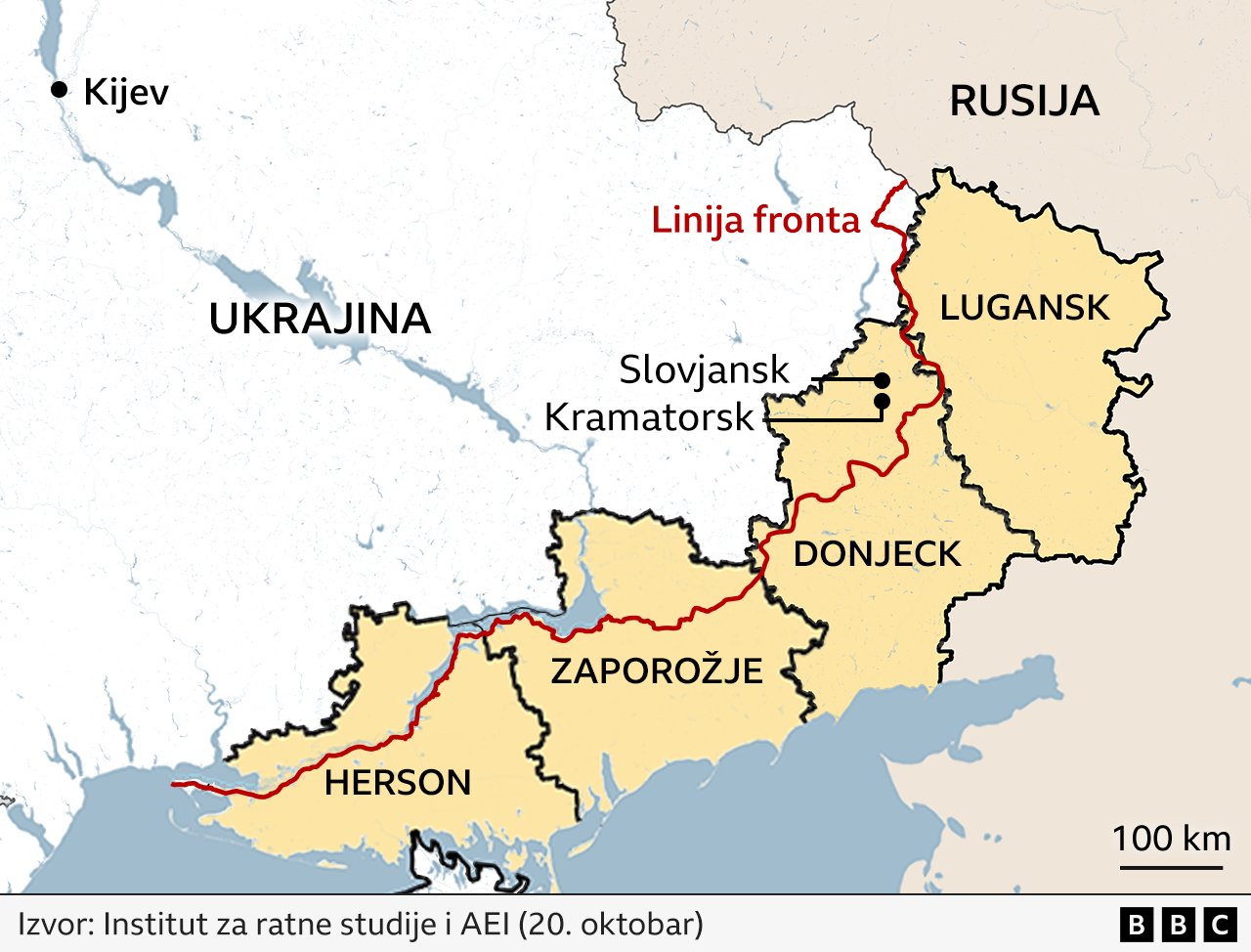 rat rusije i ukrajine, linija fronta u rusko-ukrajinskom ratu