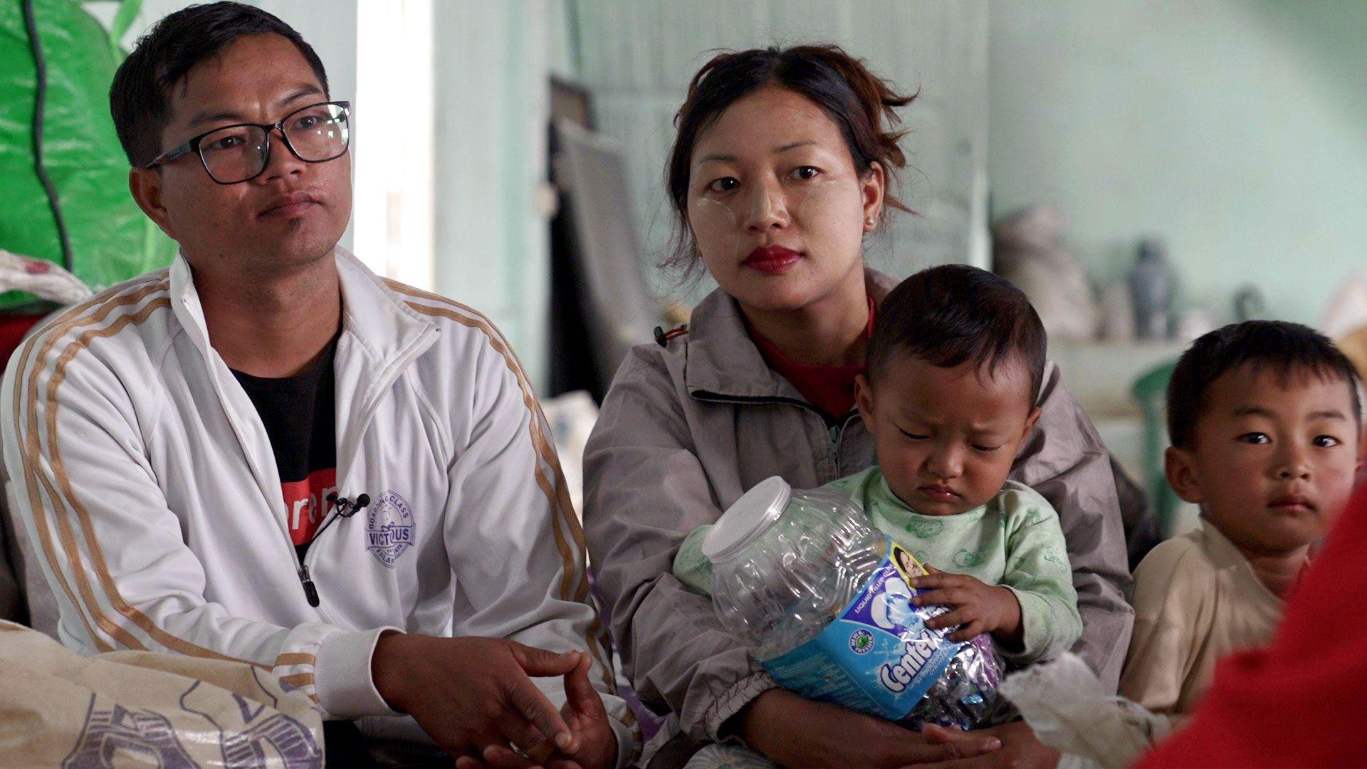 In rebel-held Myanmar, civilians face devastating air strikes and a sham election