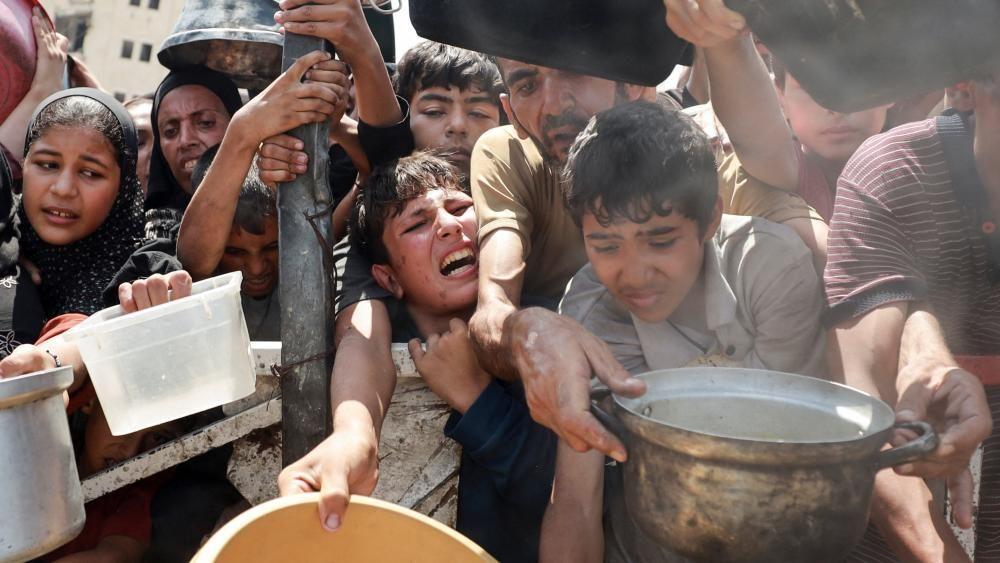 More malnutrition deaths reported in Gaza, as BBC travels on aid drop flight from Jordan