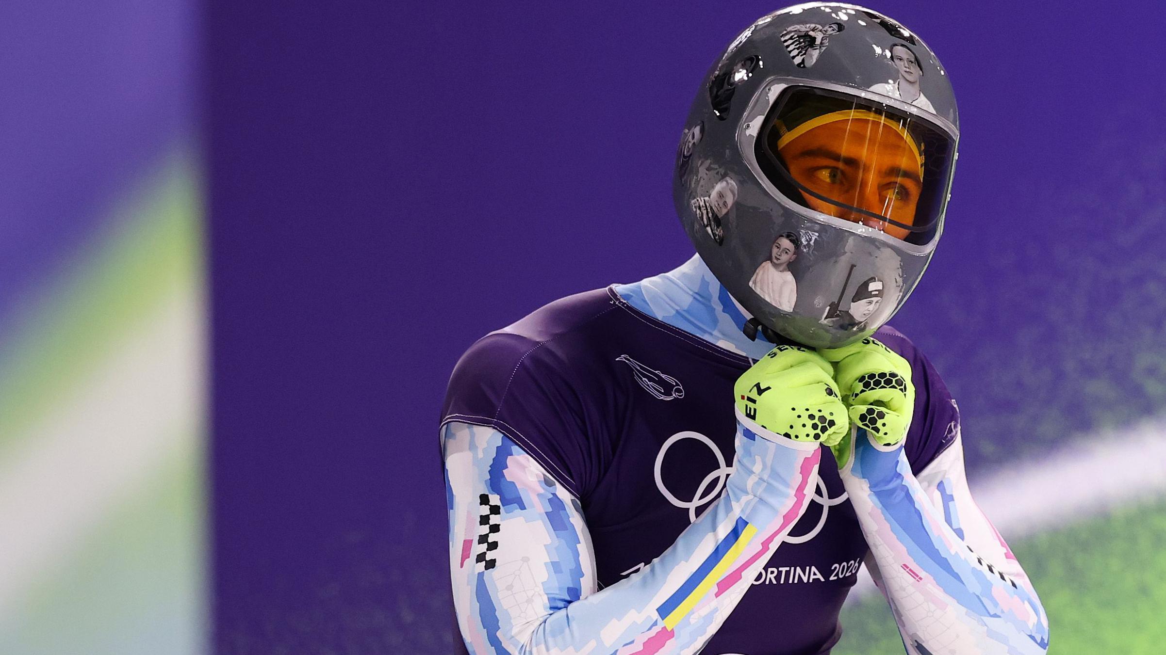 IOC bans Ukrainian skeleton racer over helmet