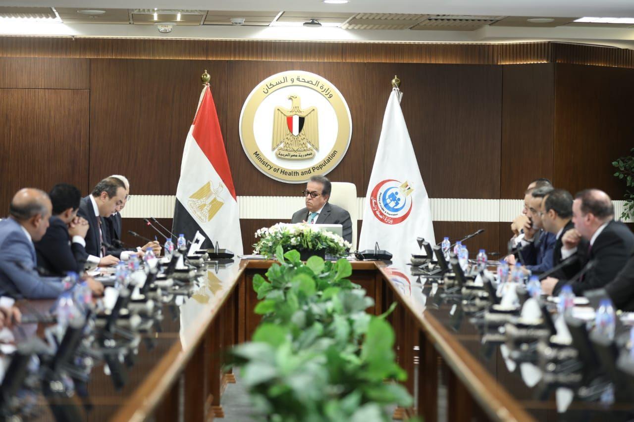 د. خالد عبد الغفار وزير الصحة والسكان المصري 