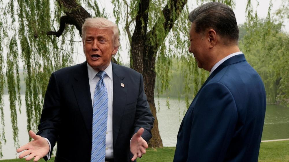 Trump meets Xi again for final round of talks in Beijing